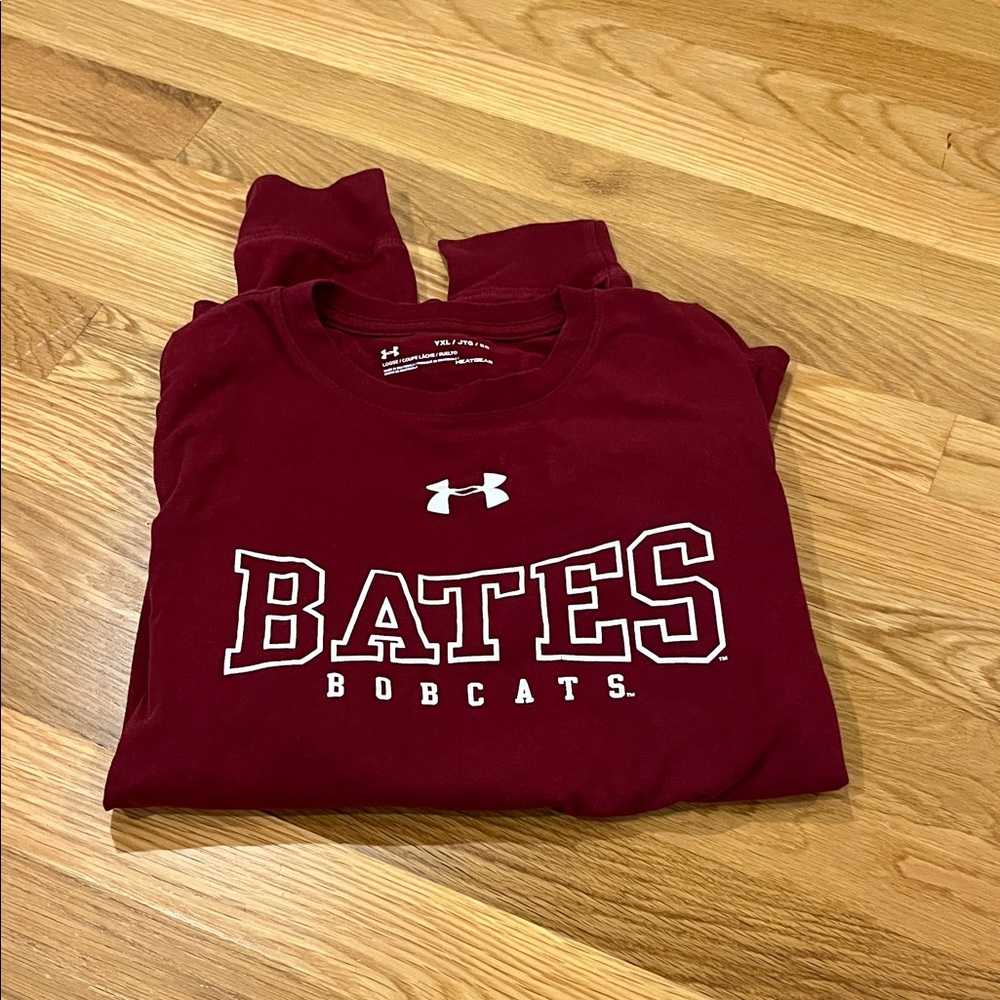Under Armour Kids Bates Bobcats Long-sleeve Tee